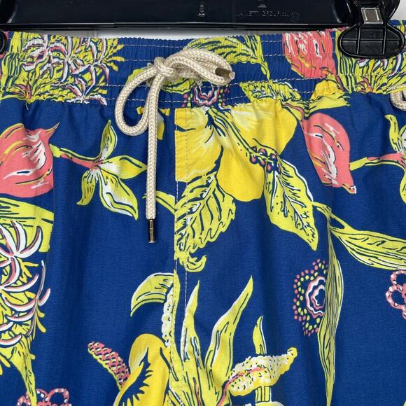 Polo Ralph Lauren large men’s floral hibiscus swim trunks shorts - Picture 4 of 10